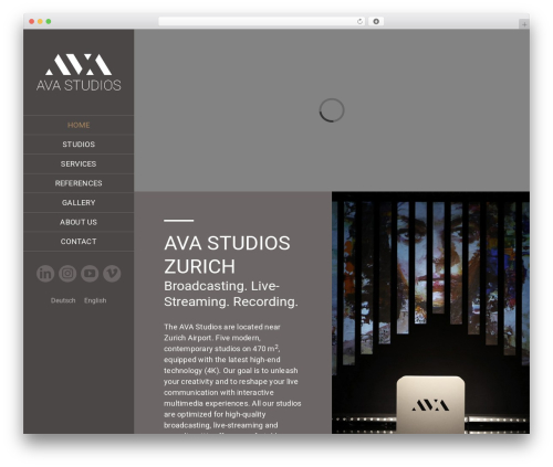 Fusion builder image hover add on WordPress plugin - ava-studios.ch