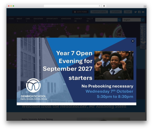 Themify Popup (themify-popup) free WordPress plugin - denbigh.net
