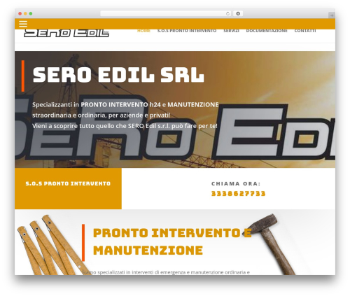 Divi theme WordPress - seroedil.com