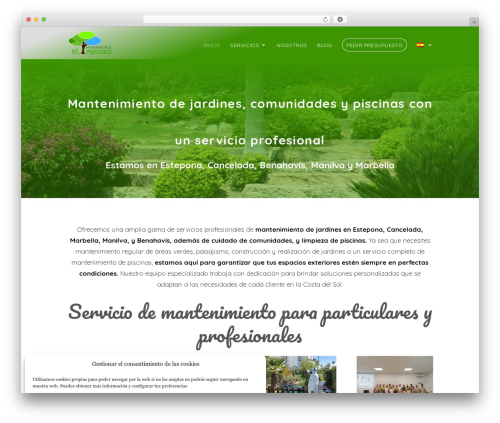 Divi theme WordPress - mantenimientoselparaiso.es
