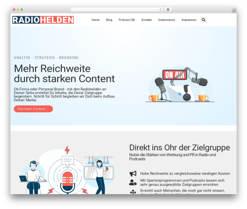 Wp post modules el WordPress plugin - radiohelden.de