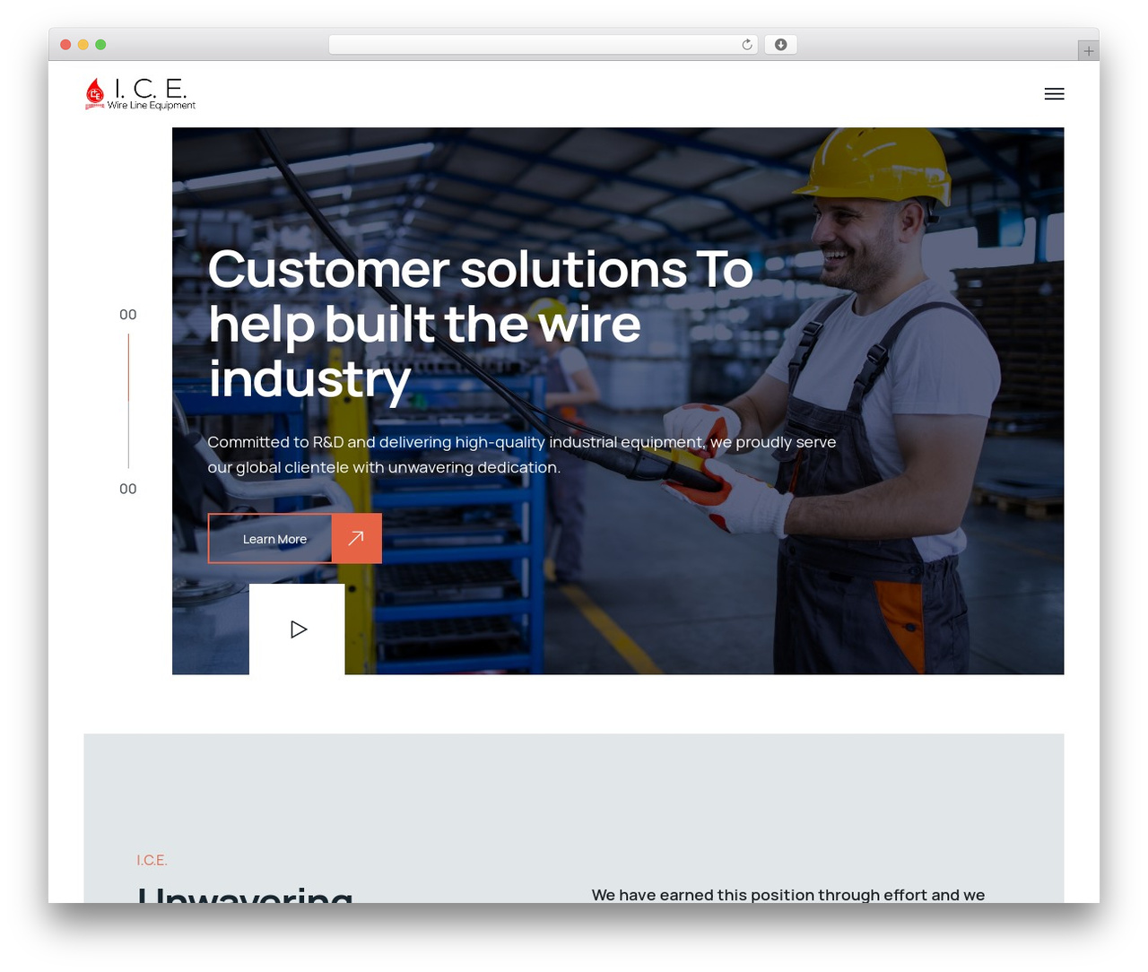 Industrium WordPress theme - icewireline.com Industrium WordPress theme - icewireline.com