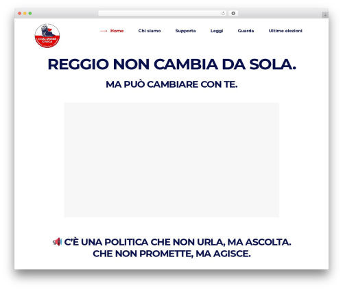 Innovio top WordPress theme - coalizionecivica.re