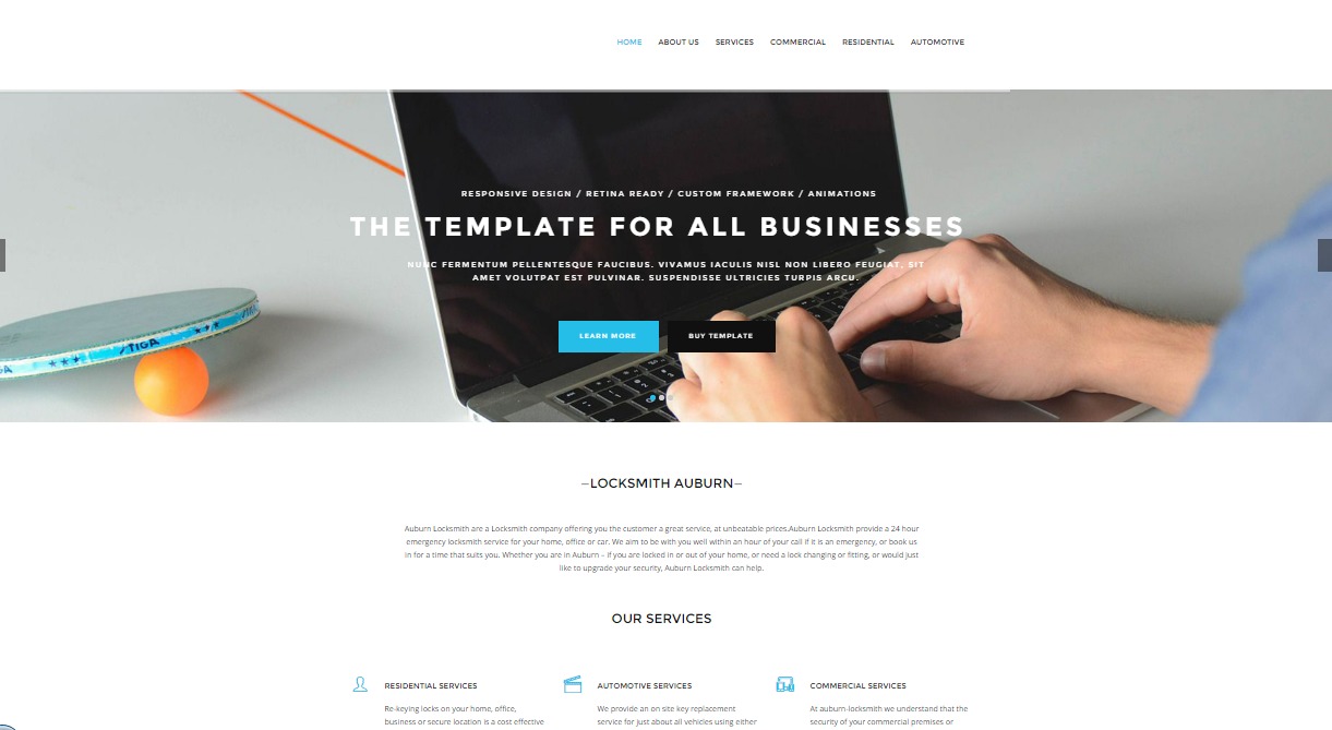 Locksmith-5 WordPress theme by EthanCoder