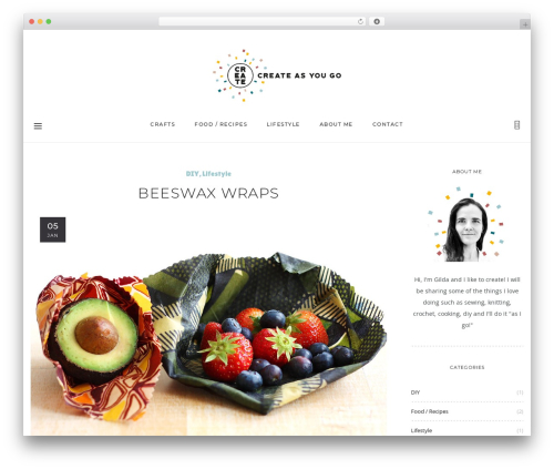 Malina WordPress theme design - createasyougo.com Malina WordPress theme design - createasyougo.com