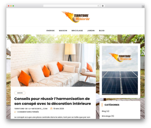 minimalblog WordPress theme free download - territoire-de-la-meteorite.com