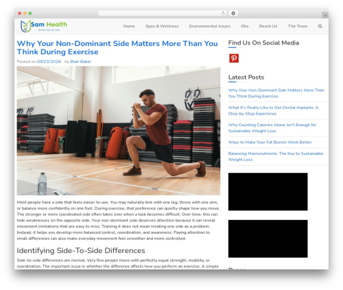Simplus Blog WordPress theme - isamdundee2015.com