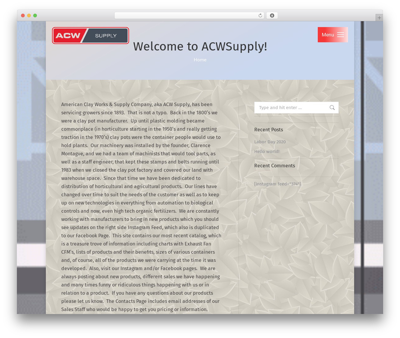 The7 Classic WordPress theme for business - americanclayworks.com The7 Classic WordPress theme for business - americanclayworks.com