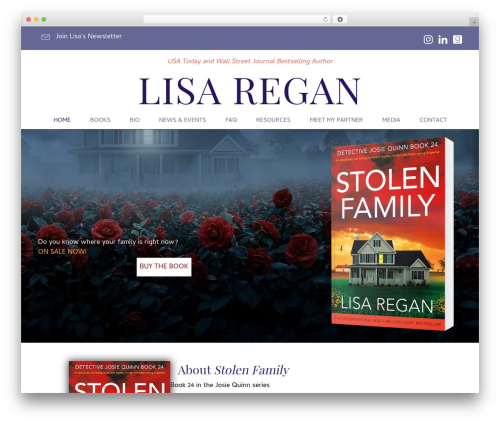 Novelist (novelist) free WordPress plugin - lisaregan.com