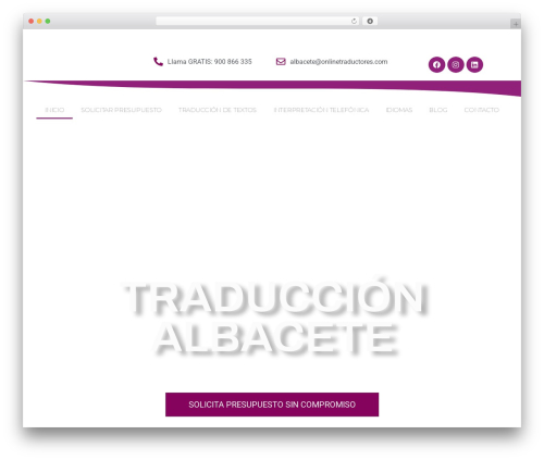 WordPress theme Hello Elementor - traduccion-albacete.com
