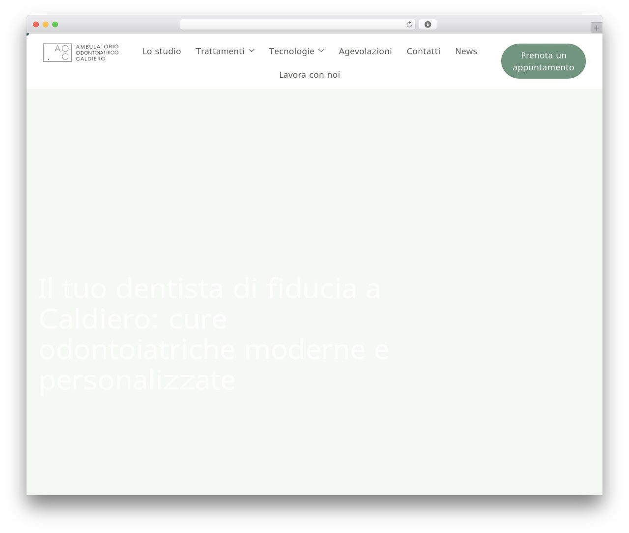 Dermal Child WordPress theme - aocaldiero.it