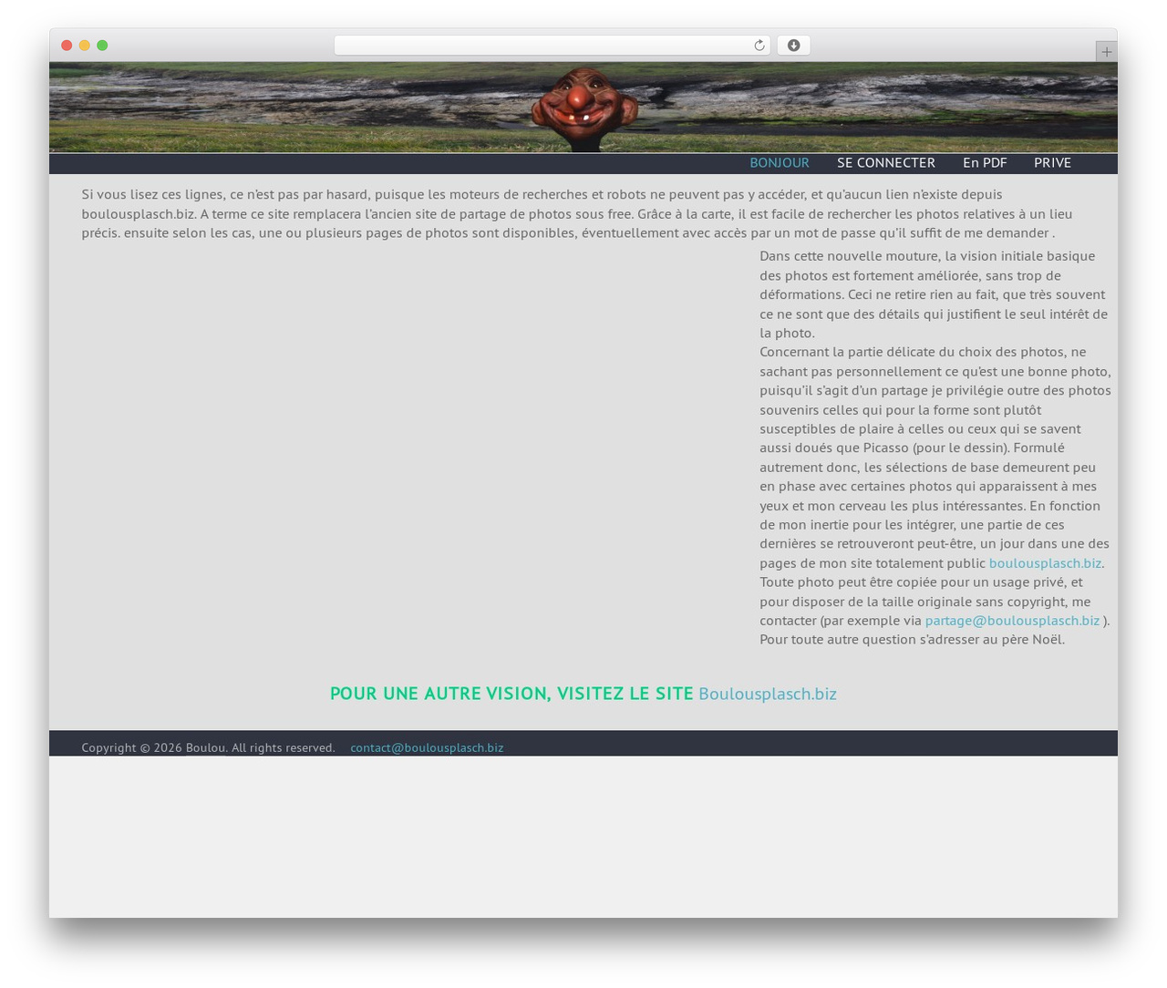 Explore theme WordPress - boulou.click