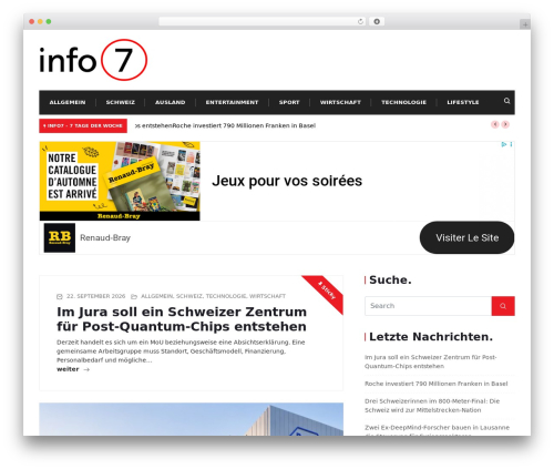 newseqo theme WordPress - info7.ch newseqo theme WordPress - info7.ch