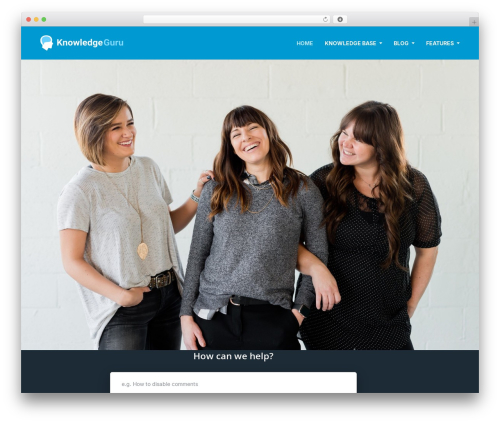 Theme WordPress Knowledge Guru - zivilanwalt.com