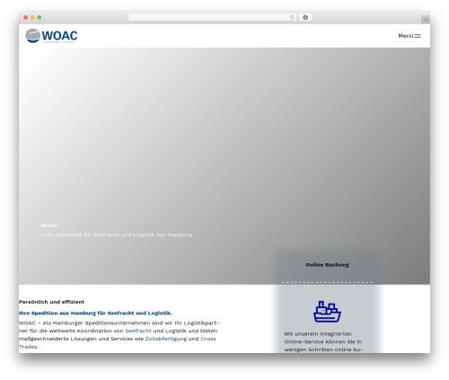 Theme WordPress WOAC - Wordpress Theme - woac.de