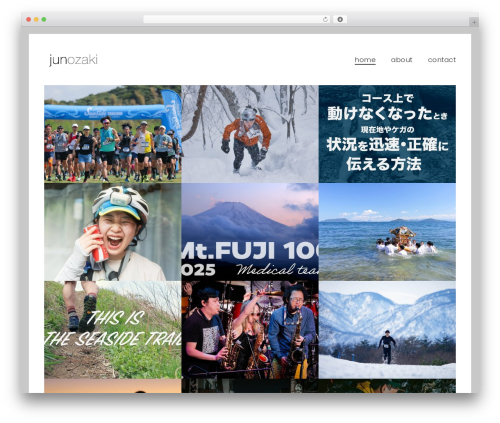 WordPress theme Air Theme - junozaki.com