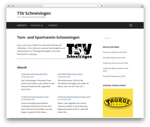 WordPress theme First - tsvschneisingen.ch WordPress theme First - tsvschneisingen.ch