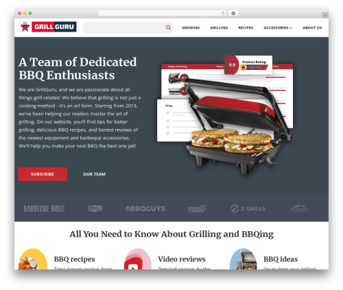 Dl tag center WordPress plugin - grillguru.org