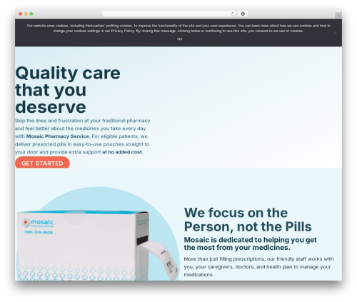 Beaver Builder Theme WordPress theme - mosaicpharmacy.com