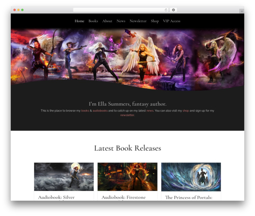 Supreme mega menu WordPress plugin - ellasummers.com