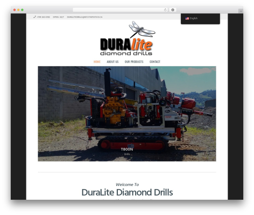 franco WordPress theme - duralitediamonddrills.com