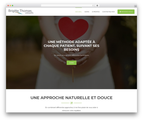 lisa theme WordPress - brigittethomas.ca