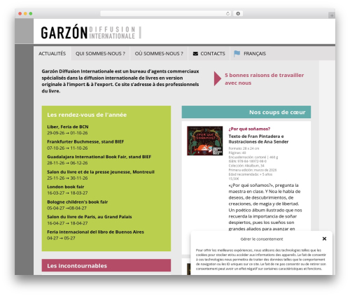 Theme WordPress Create - garzondi.com