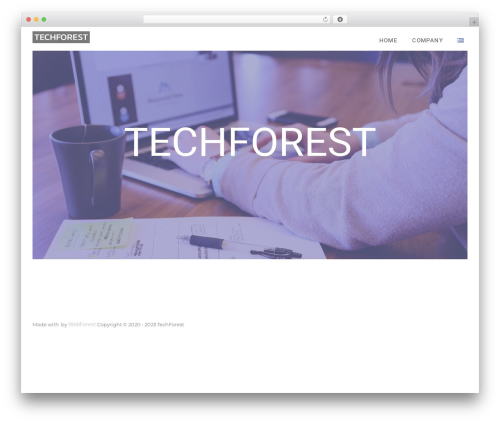 WordPress theme Interio - techforestpc.com