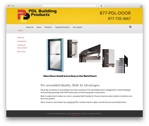 Automattic for agencies client WordPress plugin - pdlbuildingproducts.com