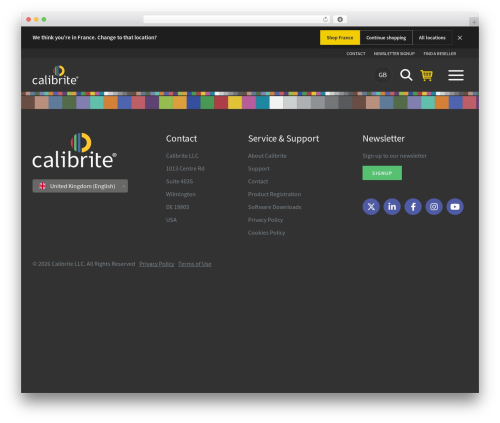 Omnisend WordPress plugin - calibrite.com