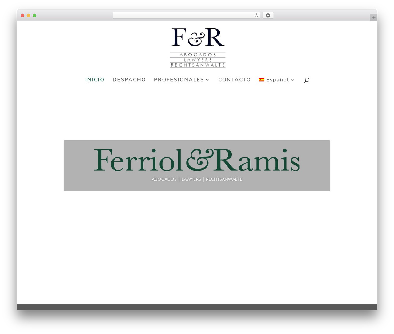 Divi WordPress theme - ferriolyramisabogados.com