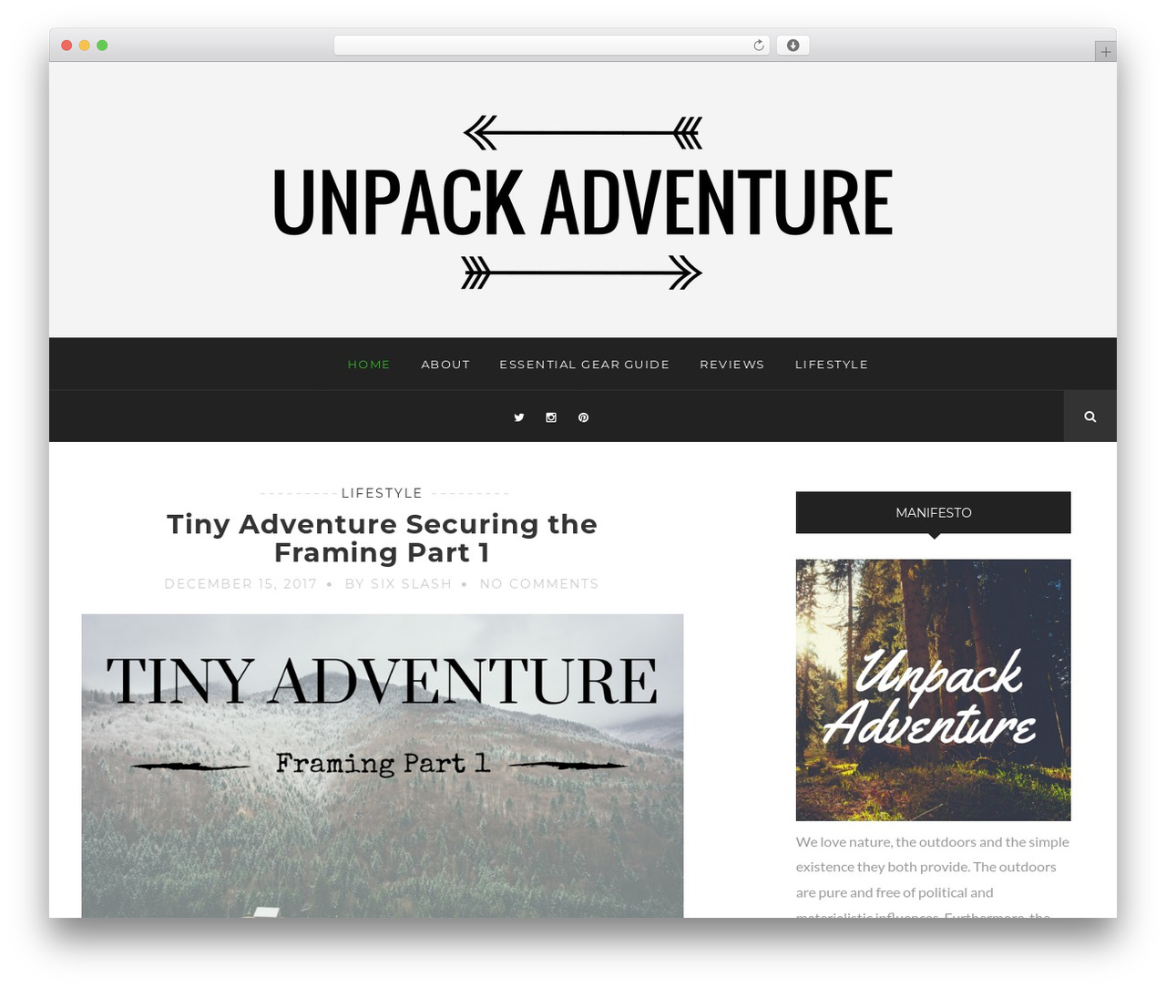 Hayes - Wordpress Theme WordPress theme - unpackadventure.com