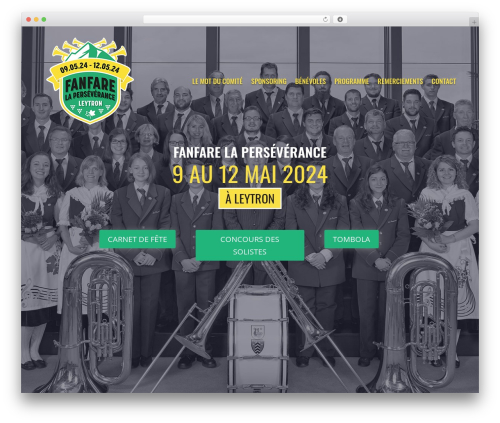 Theme WordPress Divi - laperseverance.ch