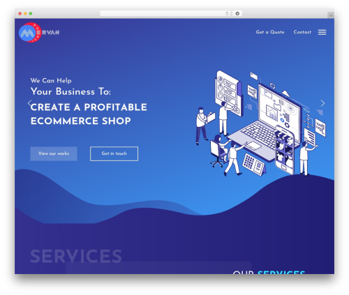 Theme WordPress Beaver Builder Theme - mervanagency.io