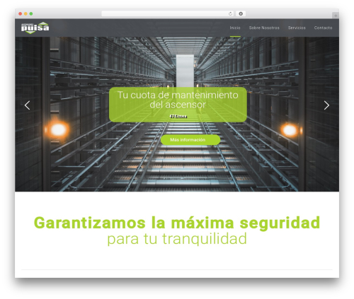 Theme WordPress Dalton - pulsaascensores.com