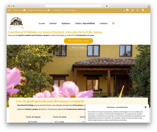Theme WordPress Hello Elementor - casaruralamaya.com