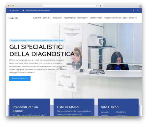 Medicate core WordPress plugin - risanadiagnostica.it