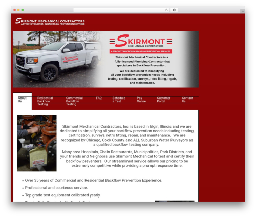WordPress theme Suma Elementor - skirmont.com