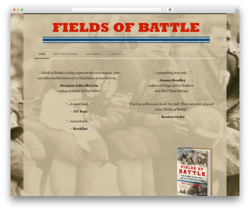 WordPress theme Goodwork - fieldsofbattlebook.com