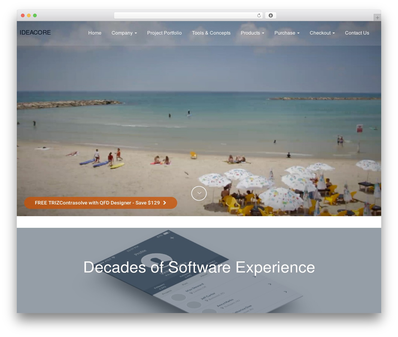 WordPress theme Scribe - ideacore.com WordPress theme Scribe - ideacore.com