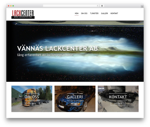 WordPress website theme Lackcenter2020 - lackcenter.com
