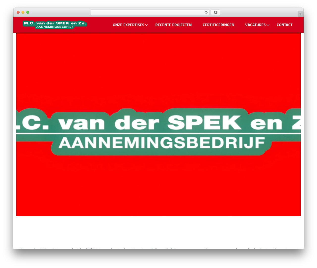 WP theme Elevate Child - mcvanderspek.nl