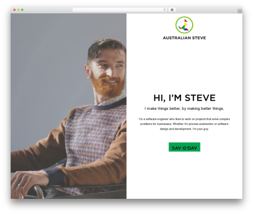 Aperitive. WordPress theme - australiansteve.com