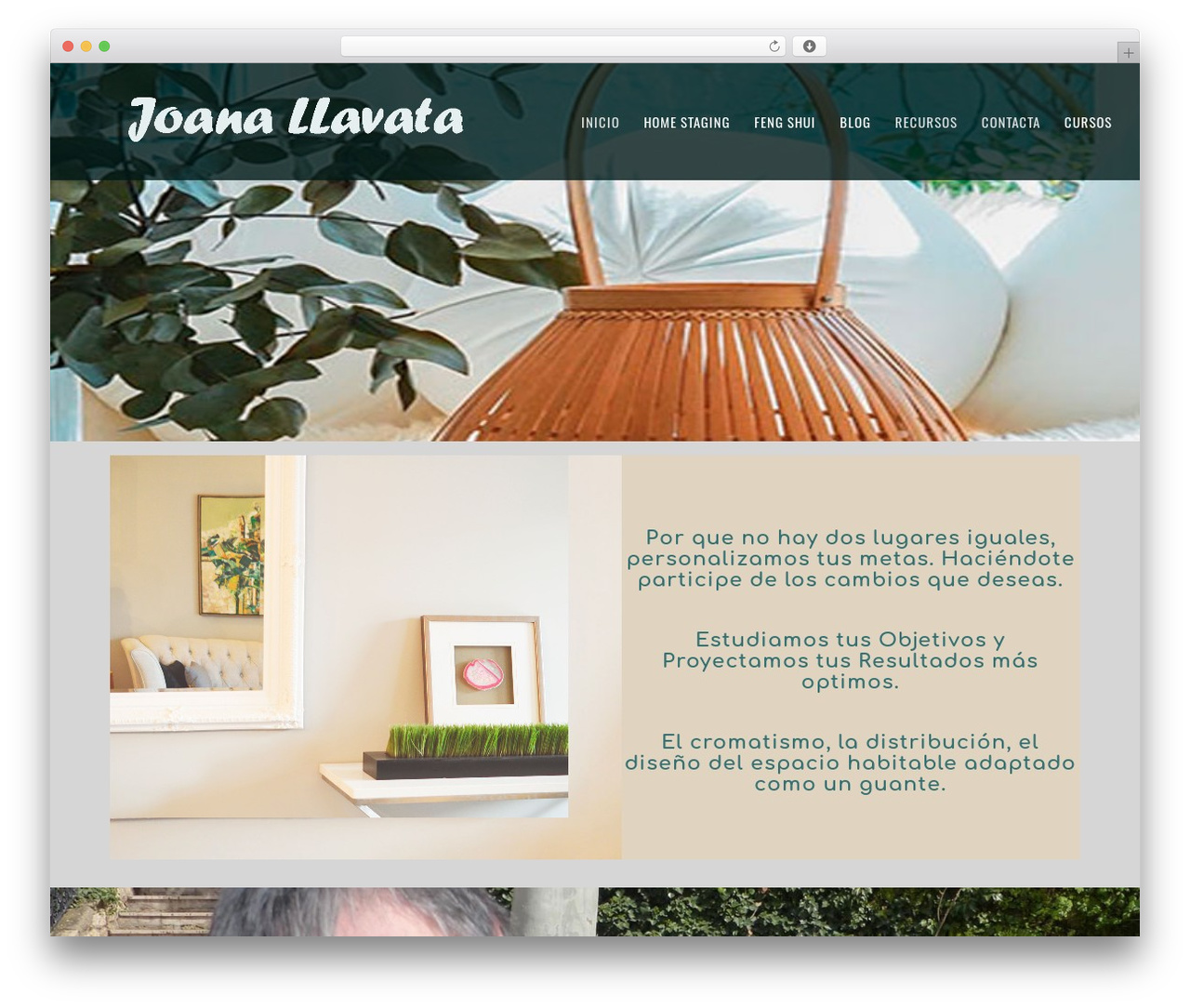 Divi WordPress theme - joanallavata.com