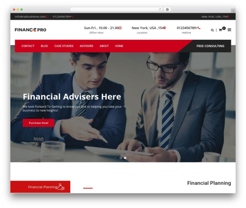 Financepro core WordPress plugin - euroyar.com