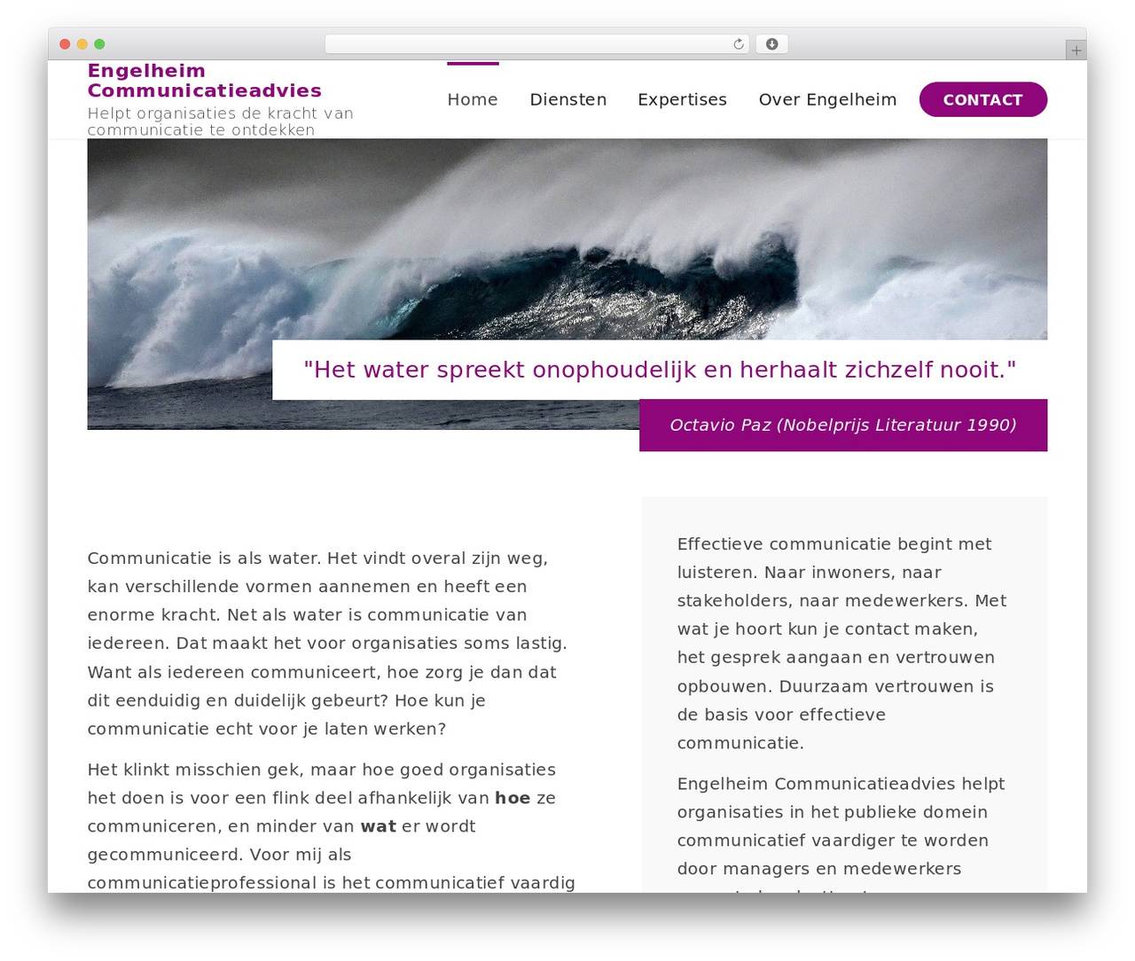 Hello Elementor WordPress theme - engelheim.nl
