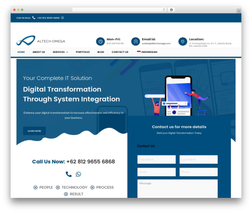 TechnoDigg WordPress theme - altechomega.com