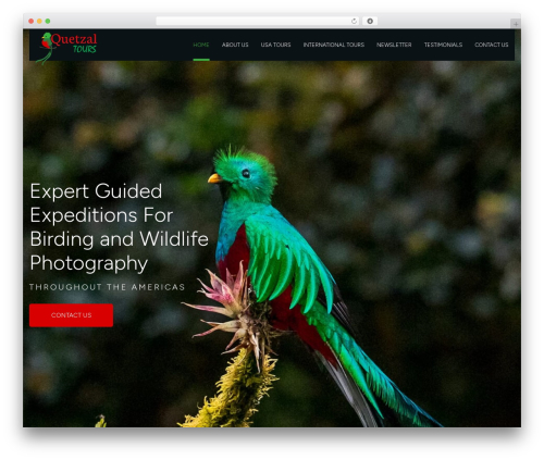 WP5 Default WordPress theme - quetzal-tours.com