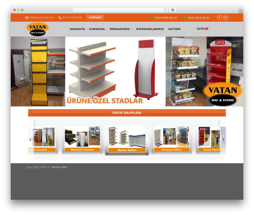 Developer best WordPress theme - vatanraf.com