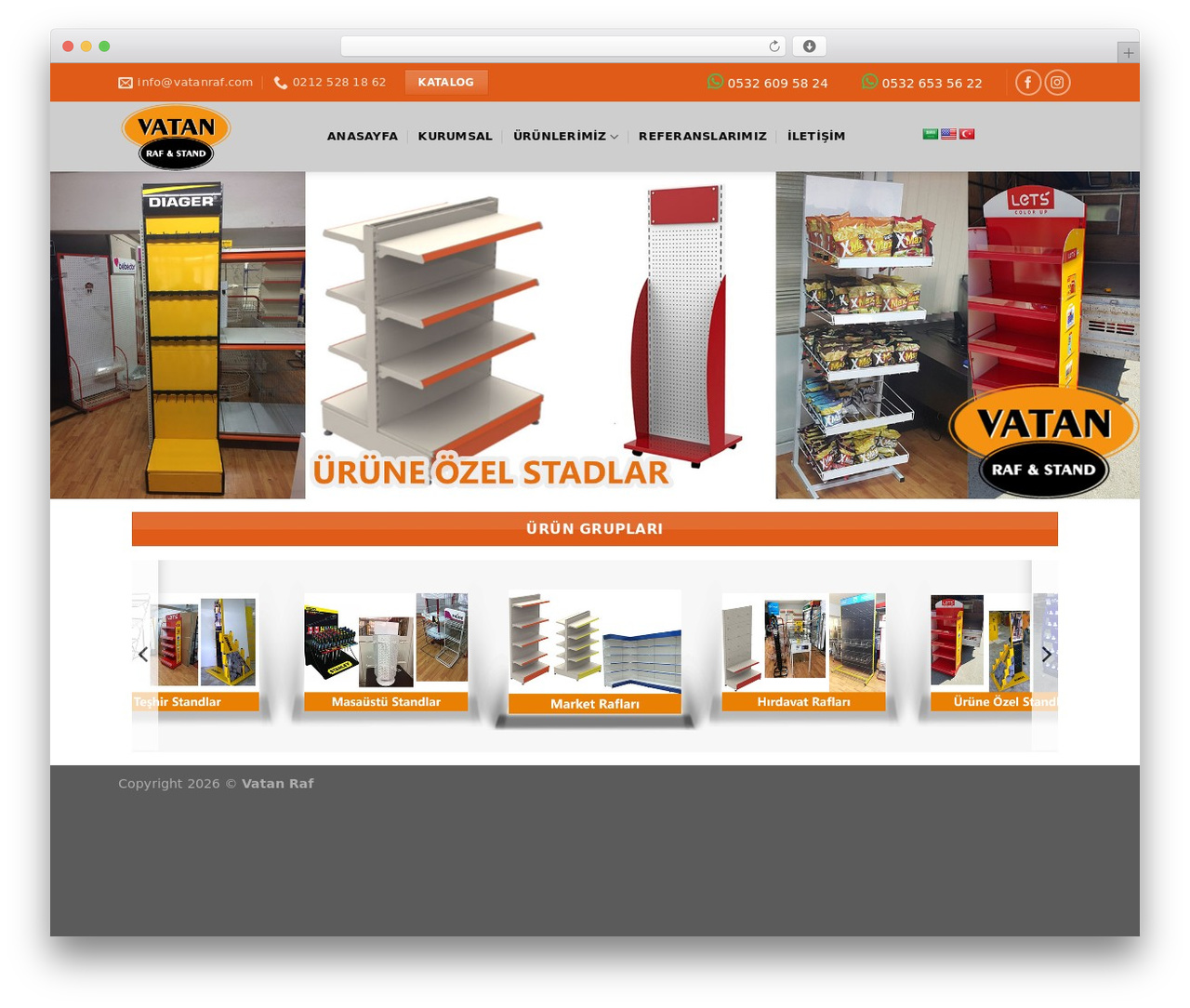Developer best WordPress theme - vatanraf.com